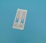 Blue Green Disposable Hypodermic Needles Sterile Out Diameter 0.36mm 28G