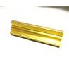 Buy cheap Golden 8feet Length Brass Extrusion Profiles SGS Certification from wholesalers