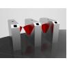 Buy cheap RFID Access SS316 Flap Barrier Turnstile For Metro Station from wholesalers