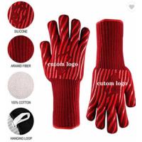 Buy cheap Customized PPE Protective Gloves Heat Resistant Grill BBQ PPE Hand Gloves product