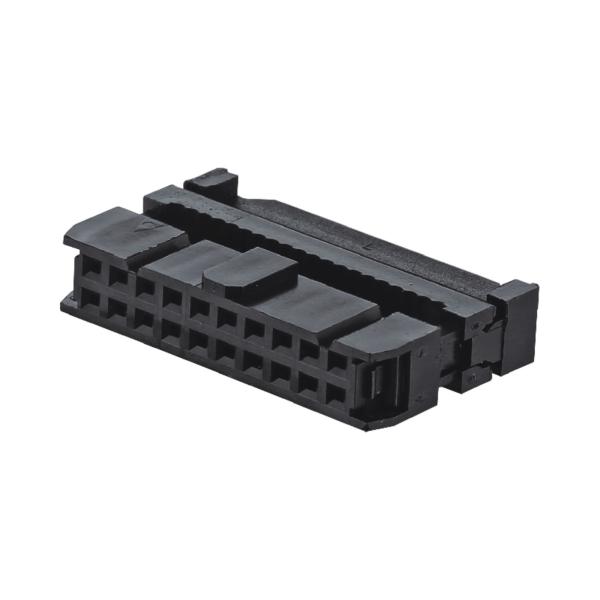 Black Gold Palted IDC Wire Connectors 6 - 64 Pin Female Socket Flat Cable FC