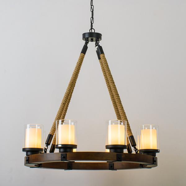 Buy cheap Retro Vintage Rope Pendant Light Lamp Loft Creative Personality Industrial Lamp(WH-CI-158) from wholesalers