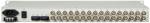 19inch G.703 BNC to fiber multiplexer 16E1 PDH MUX 120km ,AC+DC power