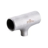 Buy cheap butt welded Seamless pipe fitting seamless carbon steel tee product