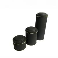 Buy cheap Double Lid Metal Tea Tin Canister In Set Of 3 Loose Tea Tin Containers product