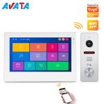 Ahd Smart Phone Tuya Video Intercom System Color Video Doorbell Villa Video Door