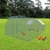 Buy cheap Galvanized Metal Chicken Coop Cage with Cover Walk In Chicken Cage Pen Run 10' W x 13.3' D x 6.67' H from wholesalers