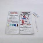 One Step Alco Screen Saliva Alcohol Test Strips High Accuracy OEM Packaging