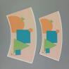 Buy cheap White Single face Corrugated Paper Cup Stock PE Coated Food Grade 160-320GSM 10-30gsm PE from wholesalers