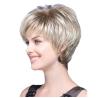 Buy cheap Styling and Permed Human Hair Extension short straight lace front wigs from wholesalers