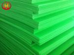 ShockProof 200GSM Green Corrugated Plastic Sheets Eco Friendly