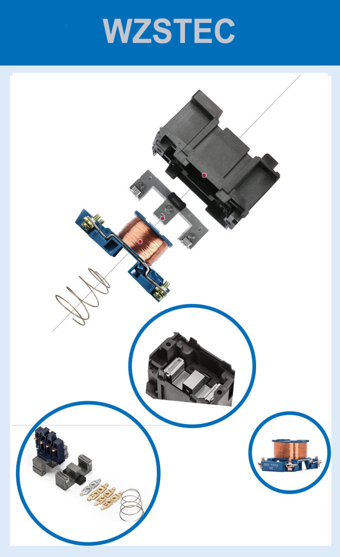 Excellent Quality ST1 ( LC1 series with transpare cover ) 3p 4p AC Contactor
