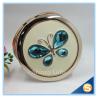 Buy cheap Shinny Gifts Fashionable Fancy Butterfly Design Folding Double Sides Metal Pocket Mirror from wholesalers