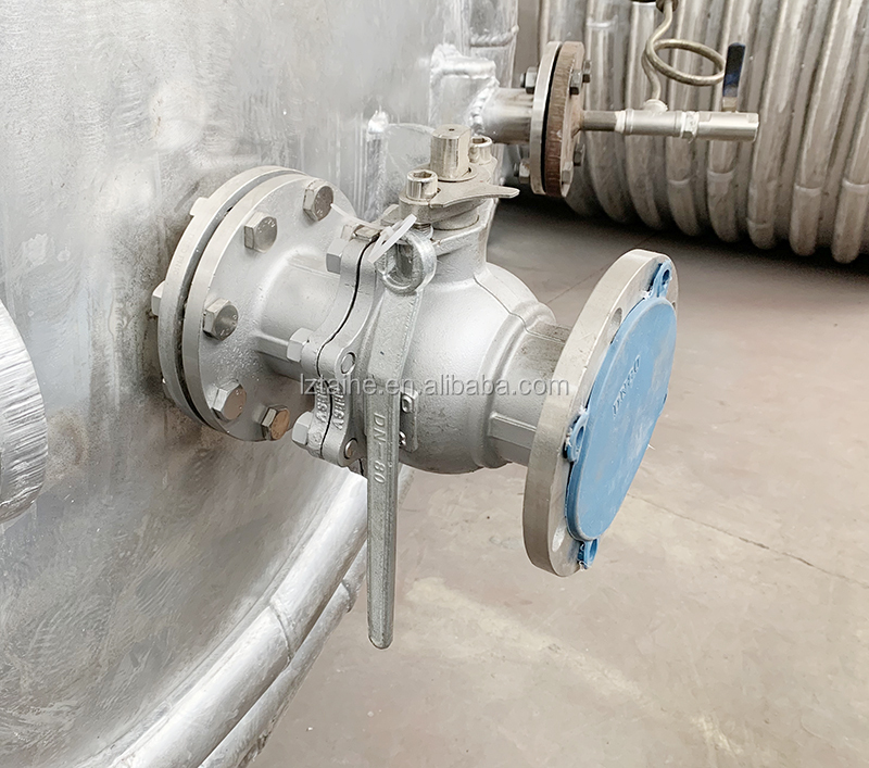 10000L Limpet Coil Reactor Tanks Vessel Stainless Steel Reactor for High- Performance