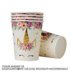 Hot Stamping Unicorn Themed Children'S Birthday Suit Party Supplies Creative