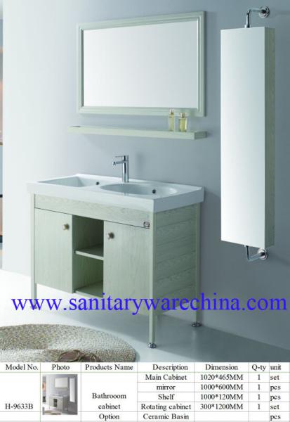 Buy cheap Modern Alunimun Bathroom Vanity/ aluminum alloy bathroom cabinet/Mirror Cabinet /H-9633B from wholesalers
