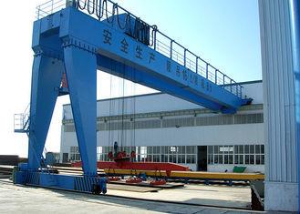 Buy cheap Q235 Q345 Steels Semi Gantry Crane Lifting Equipment Electric Motors Driving from wholesalers