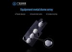 Transparent PET Metal Dome Array Stainless Steel SUS301 0.1mm Tolerance For