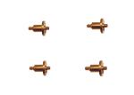 Single Channel Waveguide Microwave Rotary Joint Coaxial Low Loss