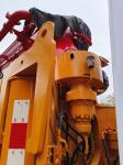 2013 52 m concrete pump truck 52 m installed Mercedes chassis