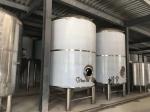 PT100 Stainless Steel BBT Bright Beer Tank With Spraying Clean Ball