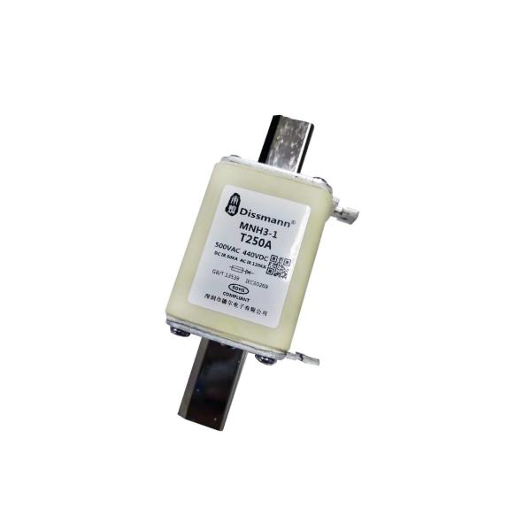 Buy cheap DC50KA Mini Car Blade Fuses , Energy Storage System White Ceramic Fuse from wholesalers