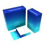 Offset Printing Cosmetic Packaging Boxes Crepack Foldable One Piece Soft Touch