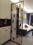 Low Maintenance Metal Room Divider Customizable Size Decorative Metal Wall