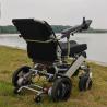 Buy cheap Aluminum Alloy Multifunction Foldable Electric Wheelchair from wholesalers