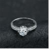 Buy cheap Sterling Silver Brilliant Cubic Zircon Wedding Engagement Ring (RE585) from wholesalers