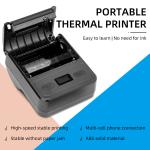 Portable Barcode Sticker Bluetooth Label Thermal Printer for On-the-go Label