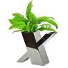 Buy cheap Luxury metal decorative X shape flower pots & planters from wholesalers