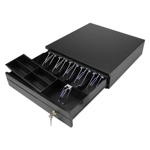 Steel Wire Clip POS Terminal Cash Register Money Drawer for Retail and Shops