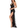 Buy cheap Clothing Manufacturer For Small Business Women'S Sleeveless Fit Slit Party Maxi Dress from wholesalers