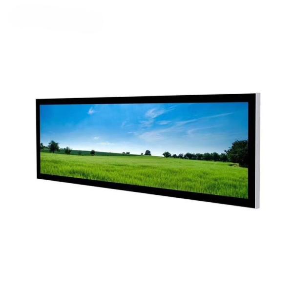Buy cheap 32inch Supermarket Creative Ultra Wide Shelf Edge Digital Signage Stretched Bar Lcd Monitor Strip from wholesalers