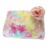 Buy cheap Tie Dyed Rainbow Garment Soft Sherpa Fabric 240gsm 150D from wholesalers