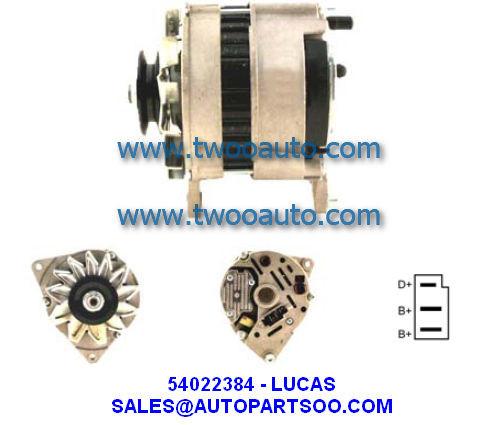 Buy cheap 54022384 54022414 - LUCAS Alternator 12V 55A Alternadores from wholesalers