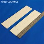 Light Yellow Alumina Ceramic Components Thin Ceramic Plates 3.85g/cm3 With