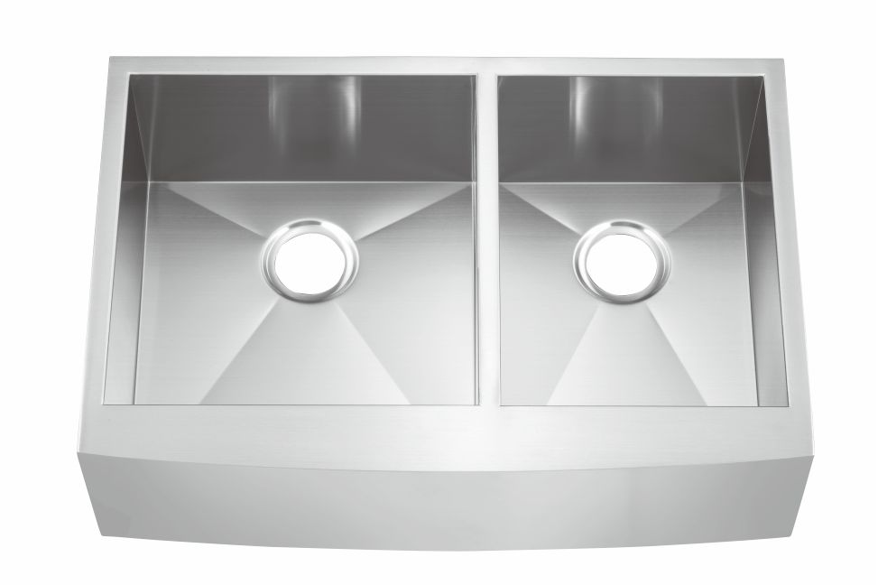 Corrosion Resistant Stainless Apron Front Sink Farmhouse Flush In