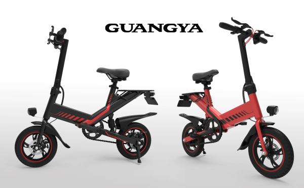 Buy cheap 400W Generator Power Small Folding Electric Bike 14'' Super 15 Degree Climbing Ability from wholesalers