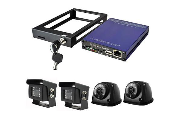 Buy cheap Mini 4CH AHD H.265 SD Card 4G Car DVR from wholesalers