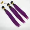 Buy cheap 613 Colored Ombre Human Hair Extensions Bundles Weft 1B Purple from wholesalers