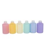 30ml Macaron Frosted Glass Cosmetic Dropper Bottles For Essential Oils
