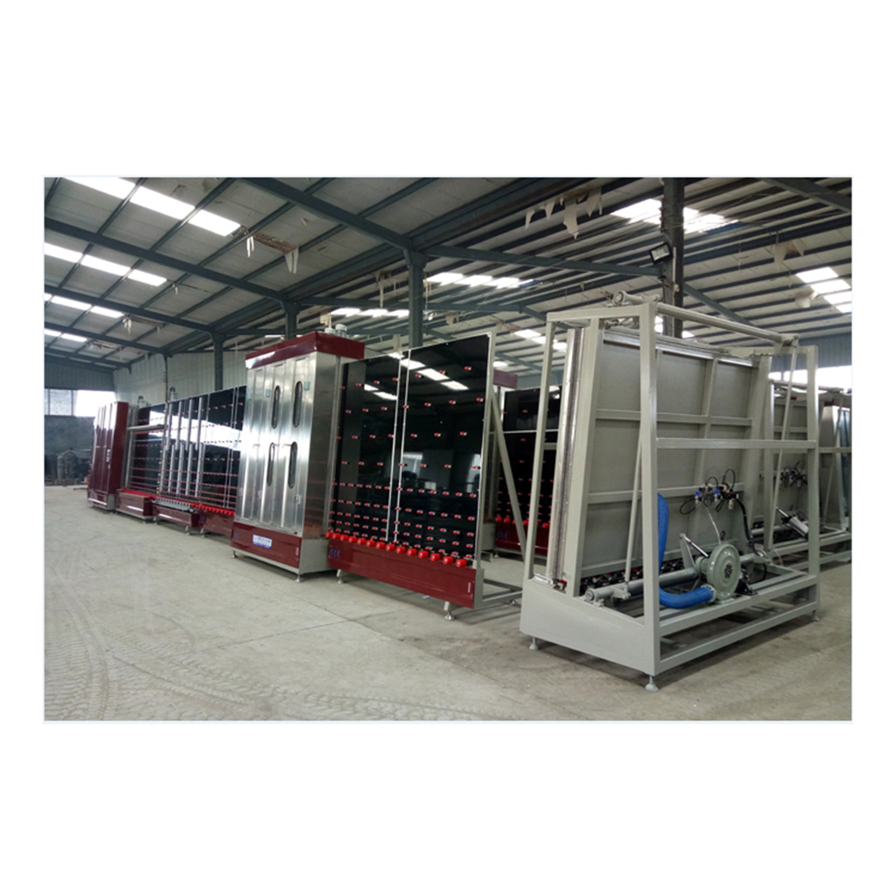 IGU glass processing production line