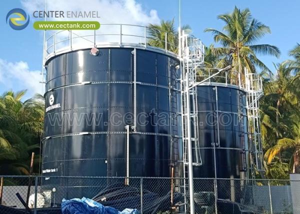 Buy cheap Center Enamel Provides Bolted Steel Tanks For Industrial Water Storage from wholesalers