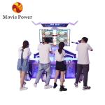 Interactive Indoor VR Shooting Games Arcade Machine 4 Player For Amusement Park
