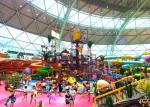 Custom Aqua Playground Amusement Park Equipment For Relaxation