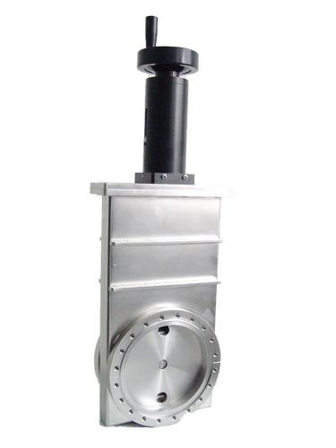 Buy cheap Stainless Steel Pneumatic Gate Valve Silver Grey Matte Finishing Surface from wholesalers