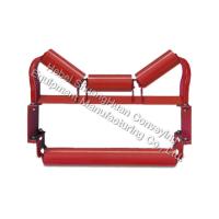 Buy cheap Corrosion Resistance Self Aligning Carrying Idler Belt Conveyor 45 Degree product
