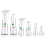 400ML 200ML Plastic Spray Bottles 60ML Environment Friendly PET For Beauty Care
